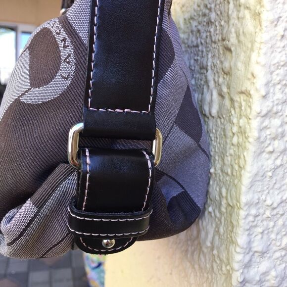 Lancel Shoulder Bag Brown Made in France - Picture 4 of 7